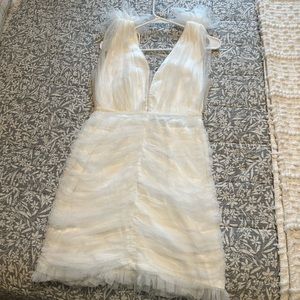 White Bachelorette Dress